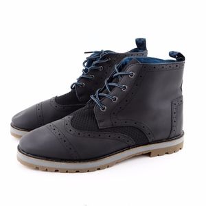Toms Brogue Boots With Vibram Soles